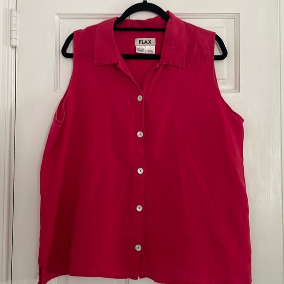 Flax Tops - FLAX Linen tank top